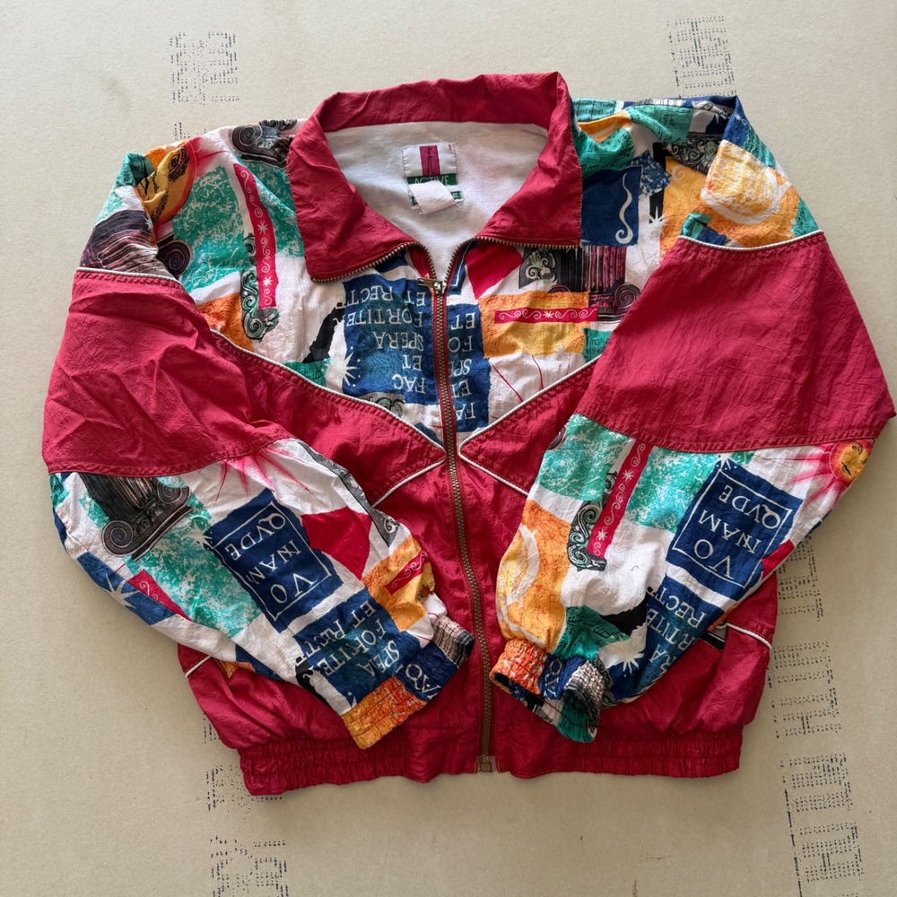 Vintage 80's‎ Abstract Print Jacket